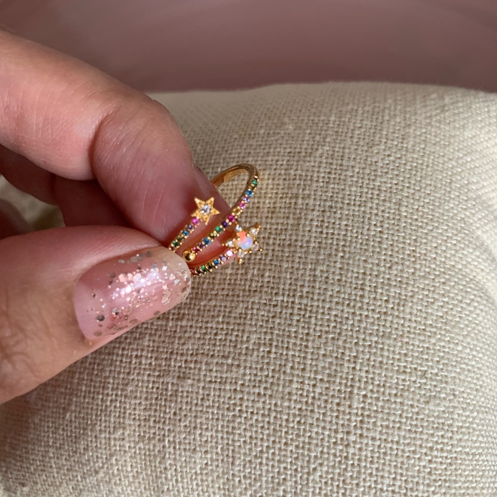 🌈 Rainbow Star Ring Tai Jewelry - Picture 3 of 3
